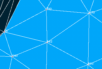 Triangle Operation Uniting two triangles — Mesh 9.16.0 documentation